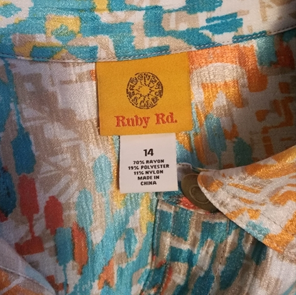 Ruby Rd. Women's Top/Lightweight Jacket - Picture 2 of 3